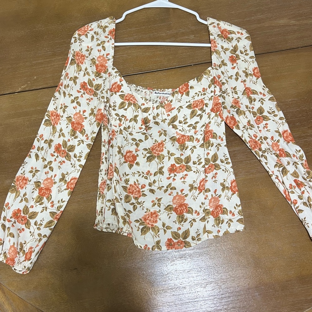 Reformation Blouse
